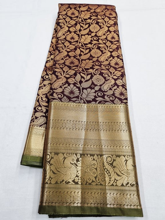 Kanchipuram Blended Bridal Silk Sarees 215