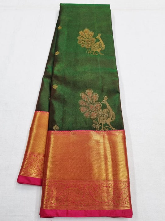 Kanchipuram Blended Fancy Silk Sarees 002