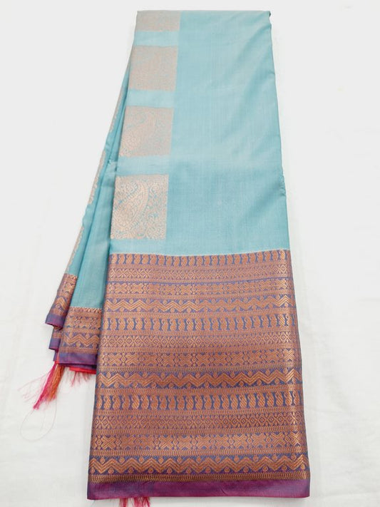 Kanchipuram Blended Semi Fancy Silk Saree 289