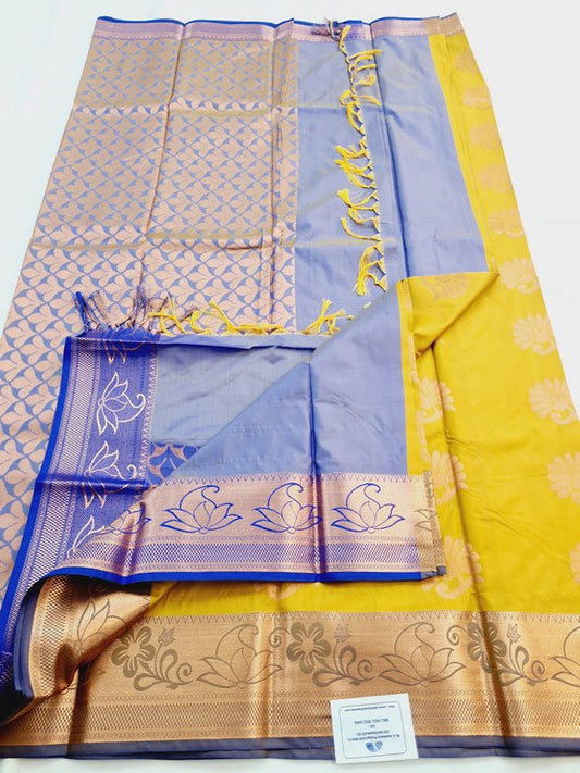 Kanchipuram Blended Semi Fancy Silk Saree 293