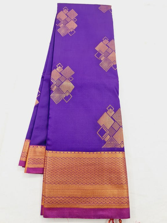 Kanchipuram Blended Semi Fancy Silk Saree 327
