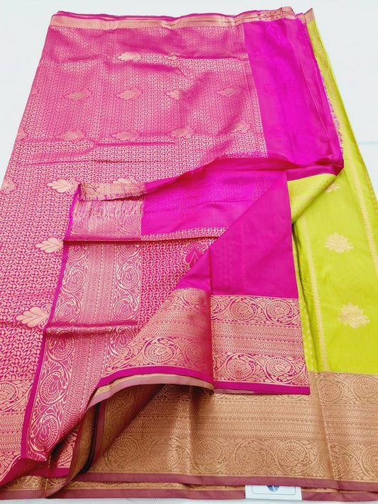 Kanchipuram Blended Semi Fancy Silk Saree 343