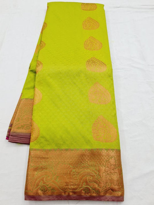 Kanchipuram Blended Semi Fancy Silk Saree 358