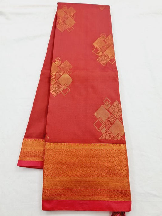 Kanchipuram Blended Semi Fancy Silk Saree 414