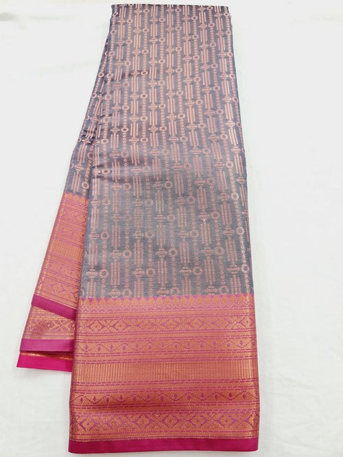 Kanchipuram Blended Semi Fancy Silk Saree 425 – Kanchipuram Lakshaya Silks