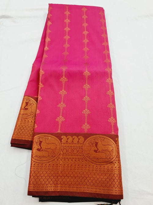 Kanchipuram Blended Semi Fancy Silk Saree 431 – Kanchipuram Lakshaya Silks
