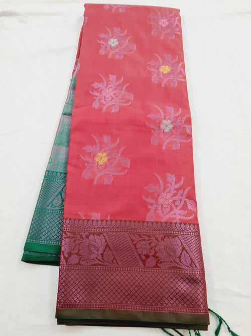 Kanchipuram Blended Semi Fancy Silk Saree 435 – Kanchipuram Lakshaya Silks