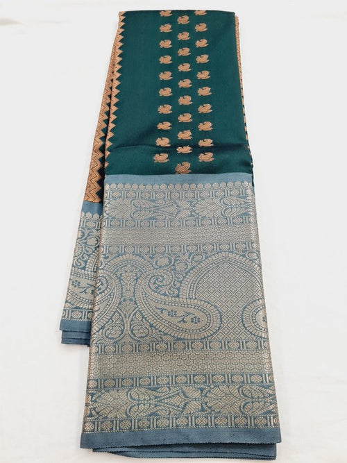 Kanchipuram Blended Semi Fancy Silk Saree 436 – Kanchipuram Lakshaya Silks