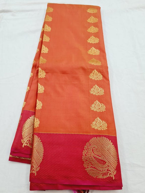 Kanchipuram Blended Semi Fancy Silk Saree 439 – Kanchipuram Lakshaya Silks