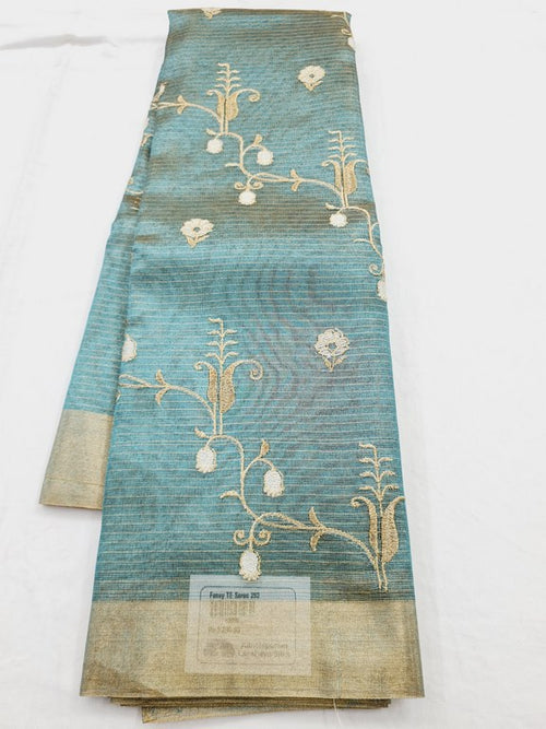 Kanchipuram Blended Semi Fancy Silk Saree 451 – Kanchipuram Lakshaya Silks