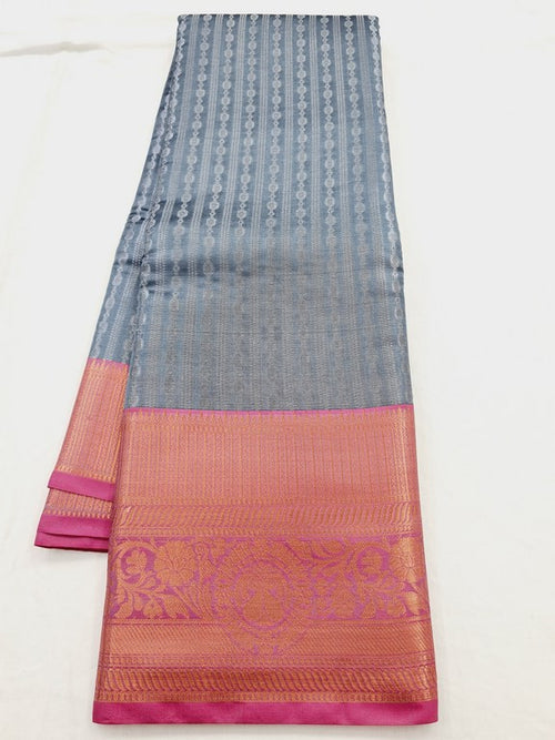 Kanchipuram Blended Semi Fancy Silk Saree 453 – Kanchipuram Lakshaya Silks