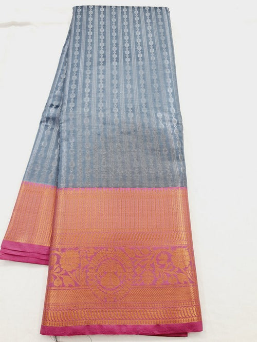 Kanchipuram Blended Semi Fancy Silk Saree 459 – Kanchipuram Lakshaya Silks