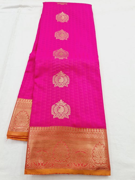 Kanchipuram Blended Semi Fancy Silk Saree 463