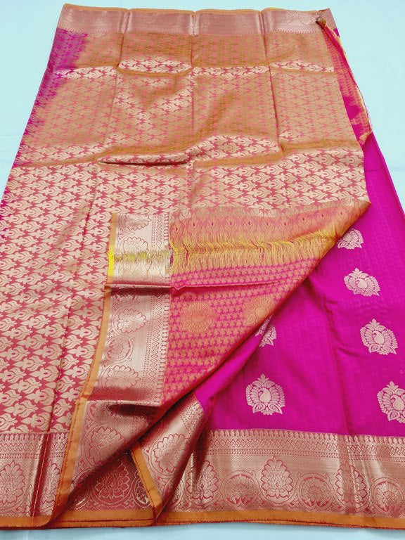 Kanchipuram Blended Semi Fancy Silk Saree 463