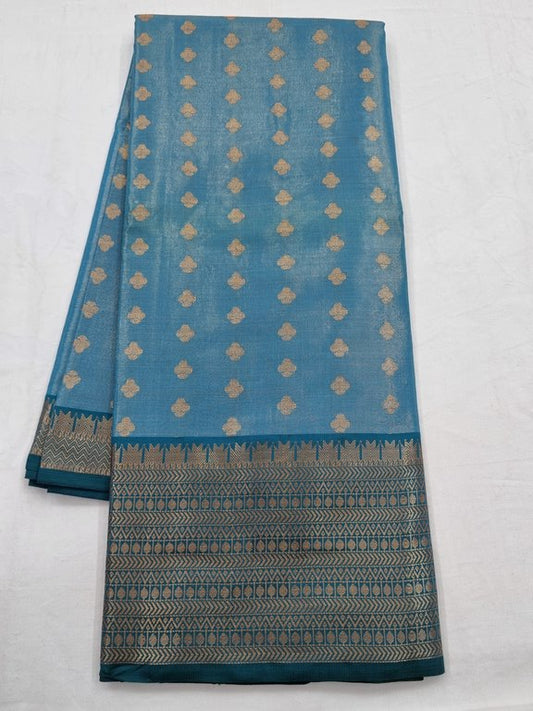 Kanchipuram Blended Semi Tissue Silk Saree 529