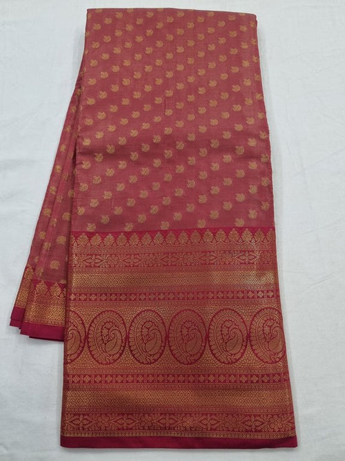 Kanchipuram Blended Semi Tissue Silk Saree 532 – Kanchipuram Lakshaya Silks