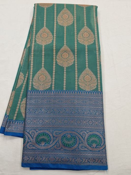 Kanchipuram Blended Semi Tissue Silk Saree 536