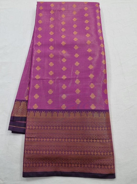 Kanchipuram Blended Semi Tissue Silk Saree 537