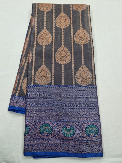 Kanchipuram Blended Semi Tissue Silk Saree 539 – Kanchipuram Lakshaya Silks