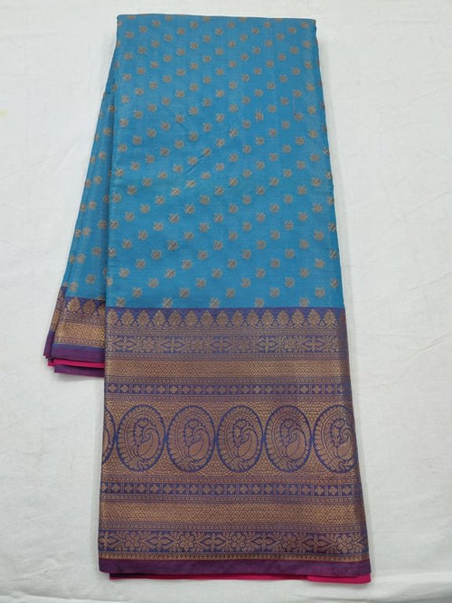 Kanchipuram Blended Semi Tissue Silk Saree 543 – Kanchipuram Lakshaya Silks