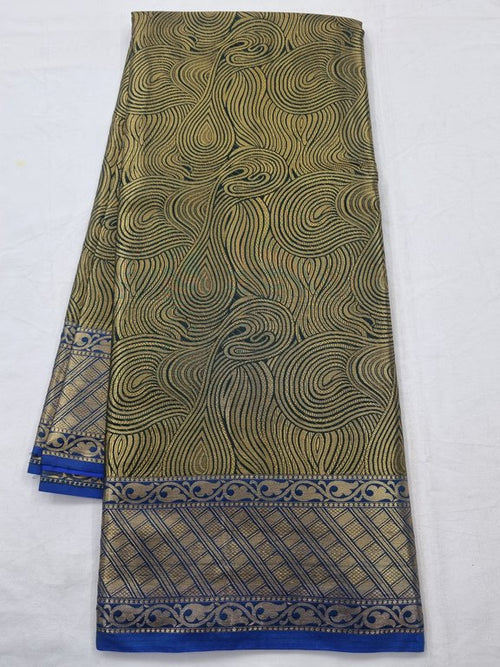 Kanchipuram Blended Semi Tissue Silk Saree 545 – Kanchipuram Lakshaya Silks