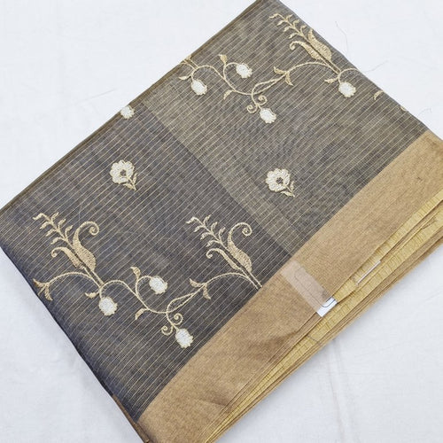 Kanchipuram Blended Semi Tissue Silk Saree 561 – Kanchipuram Lakshaya Silks