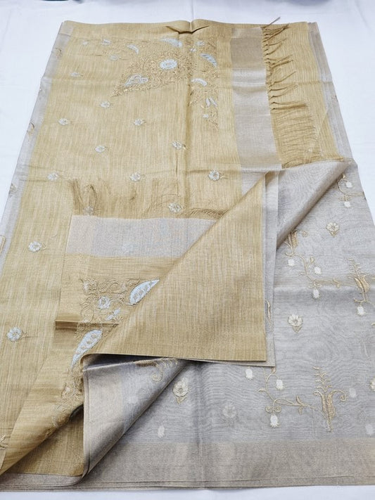 Kanchipuram Blended Semi Tissue Silk Saree 562
