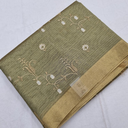 Kanchipuram Blended Semi Tissue Silk Saree 569