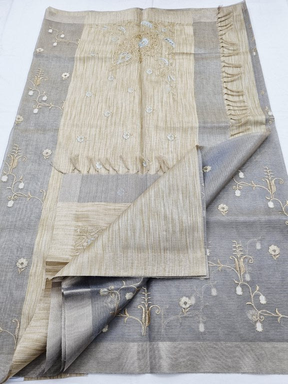 Kanchipuram Blended Semi Tissue Silk Saree 573