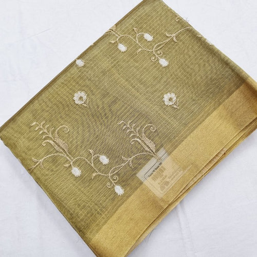 Kanchipuram Blended Semi Tissue Silk Saree 574 – Kanchipuram Lakshaya Silks