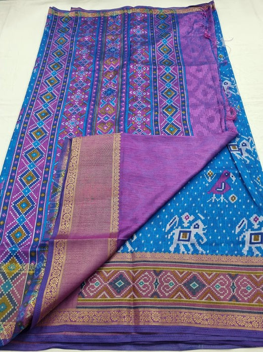 Kanchipuram Blended Dolo Silk Saree 584