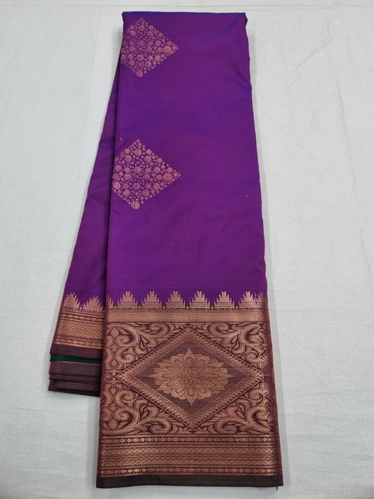 Kanchipuram Blended Semi Soft Silk Saree 595