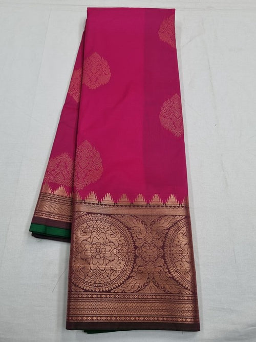Kanchipuram Blended Semi Soft Silk Saree 599 – Kanchipuram Lakshaya Silks