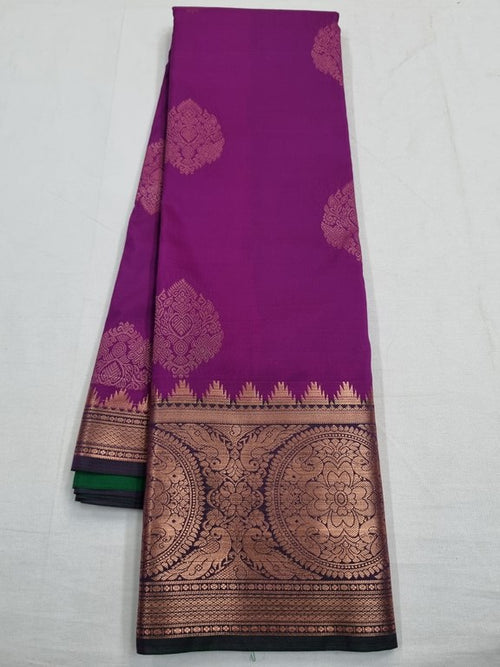 Kanchipuram Blended Semi Soft Silk Saree 602 – Kanchipuram Lakshaya Silks