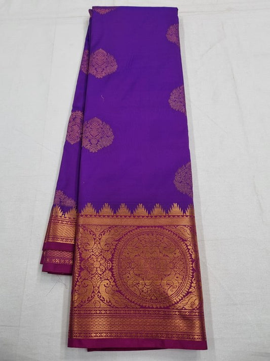 Kanchipuram Blended Semi Soft Silk Saree 609