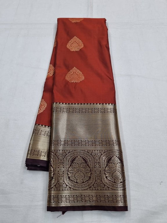 Kanchipuram Blended Bridal Silk Sarees 167