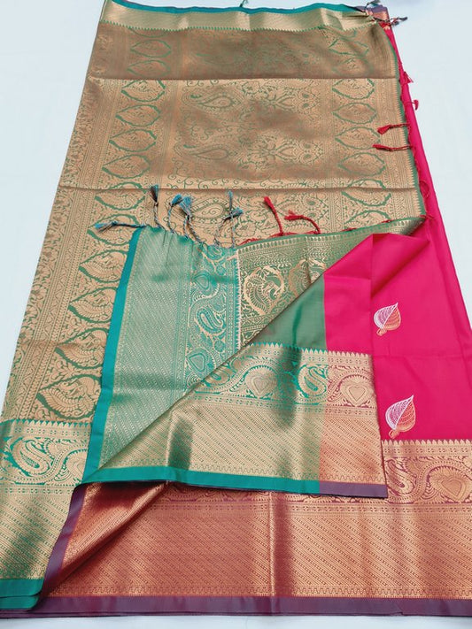 Kanchipuram Fancy Soft Silk Sarees 1188 – Kanchipuram Lakshaya Silks
