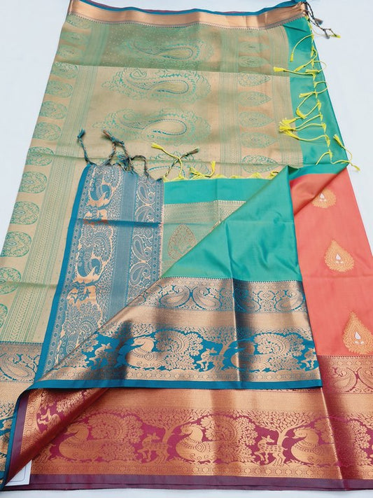 Kanchipuram Fancy Soft Silk Sarees 1189 – Kanchipuram Lakshaya Silks