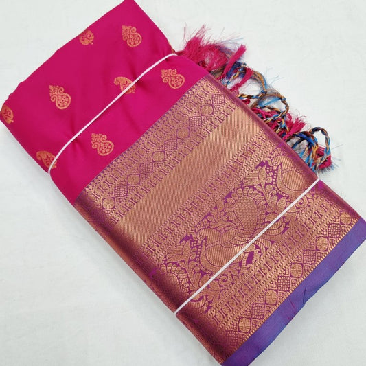 Kanchipuram Fancy Soft Silk Sarees 1203