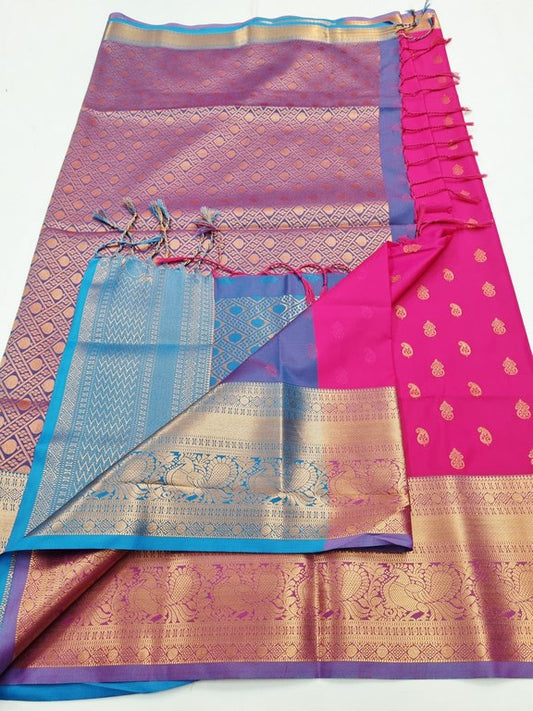 Kanchipuram Fancy Soft Silk Sarees 1203