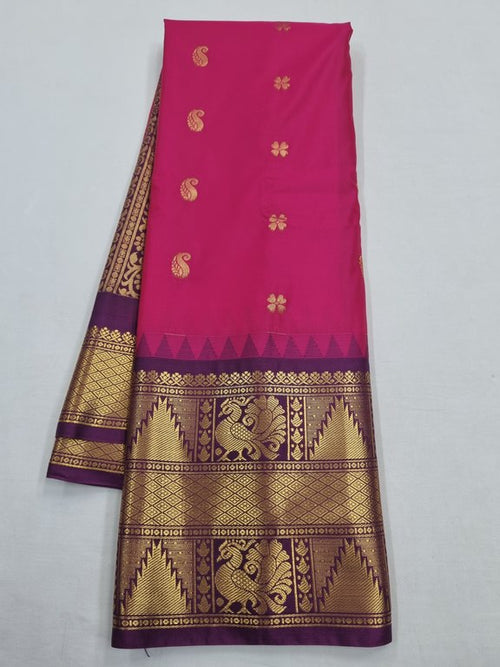 Kanchipuram Semi Gadwal Silk Sarees 171 – Kanchipuram Lakshaya Silks