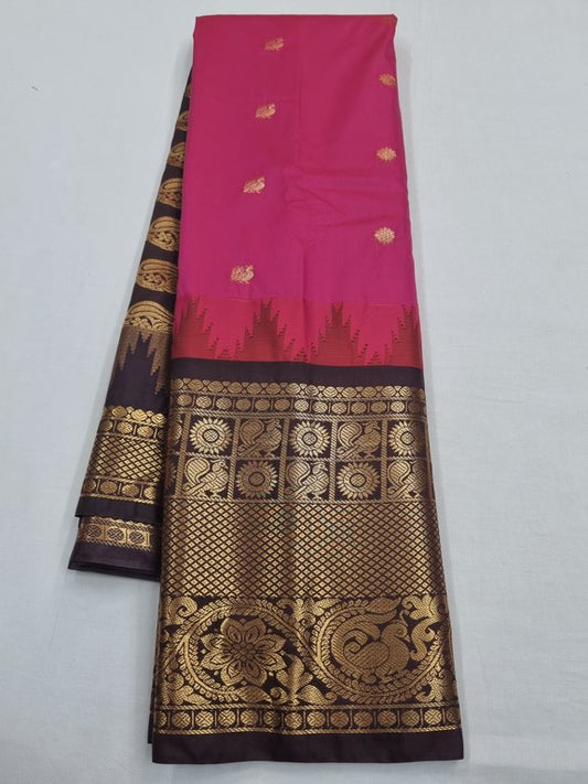 Kanchipuram Semi Gadwal Silk Sarees 174
