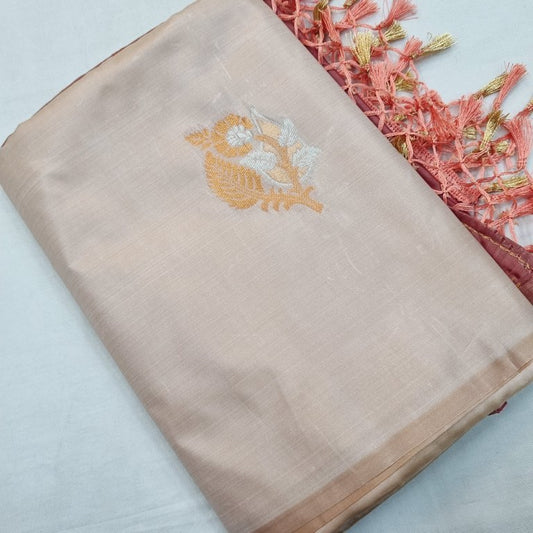 Kanchipuram Blended Trendy Fancy Soft Silk Saree 727