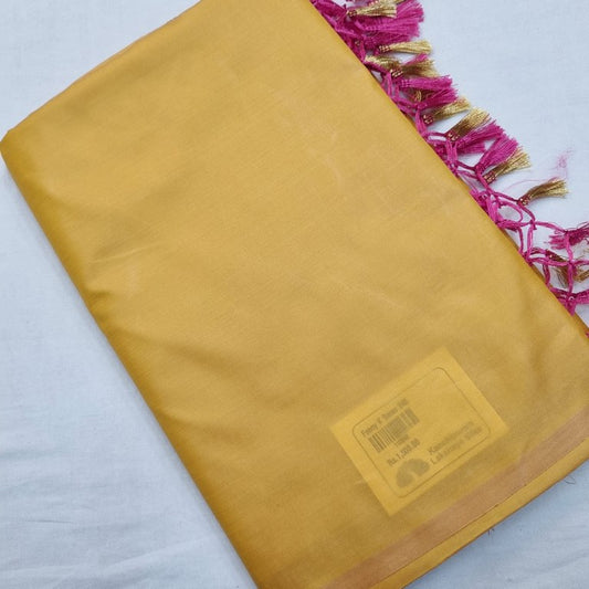 Kanchipuram Blended Trendy Fancy Soft Silk Saree 734