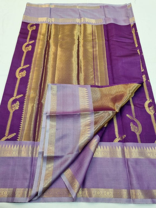 Kanchipuram Blended Fancy Silk Saree 375