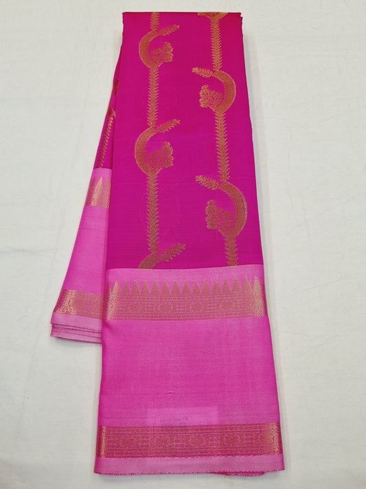 Kanchipuram Blended Fancy Silk Saree 379