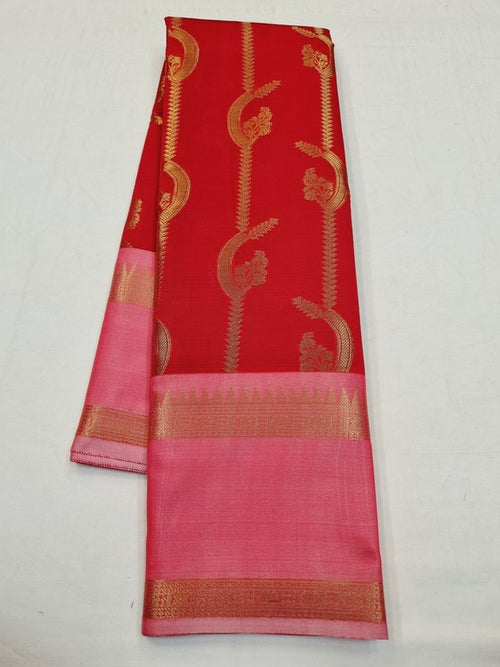 Kanchipuram Blended Fancy Silk Saree 380 – Kanchipuram Lakshaya Silks