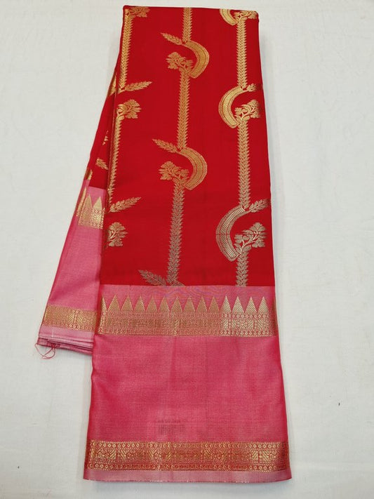 Kanchipuram Blended Fancy Silk Saree 382