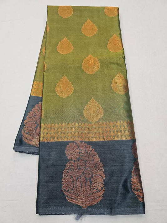 Kanchipuram Blended Fancy Soft Silk Saree 394