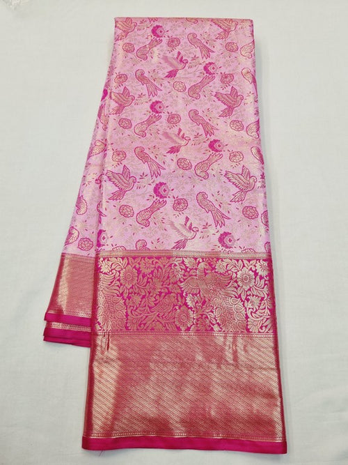 Kanchipuram Blended Fancy Tissue Silk Saree 402 – Kanchipuram Lakshaya Silks